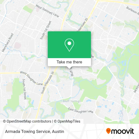 Armada Towing Service map