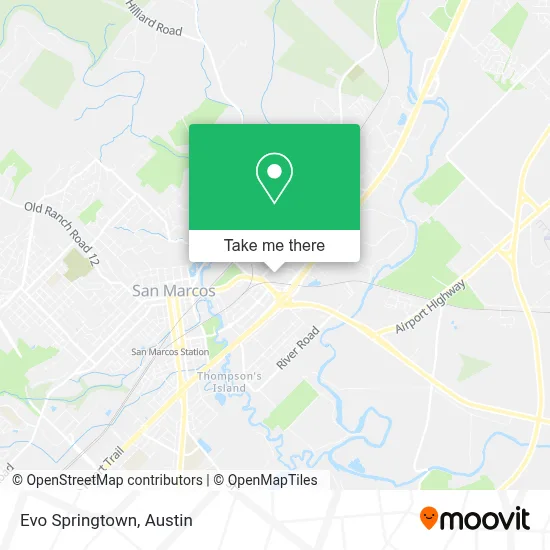 Evo Springtown map