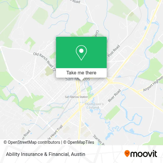 Ability Insurance & Financial map