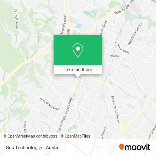 Gcs Technologies map