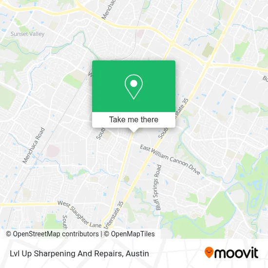 Lvl Up Sharpening And Repairs map