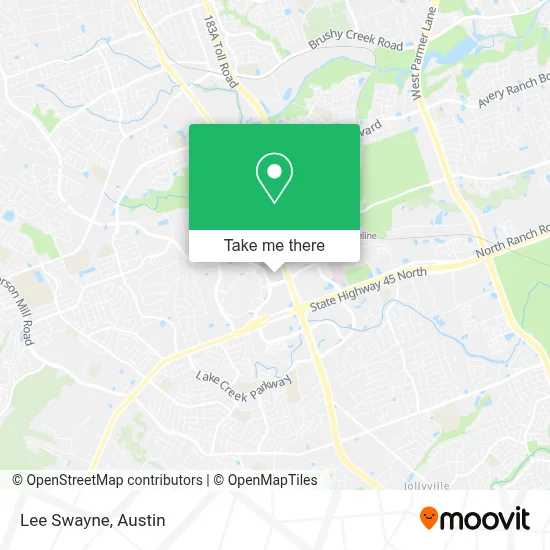 Lee Swayne map