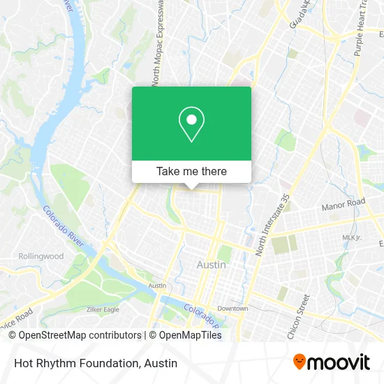Hot Rhythm Foundation map