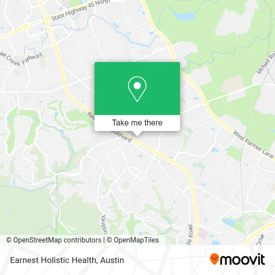 Earnest Holistic Health map