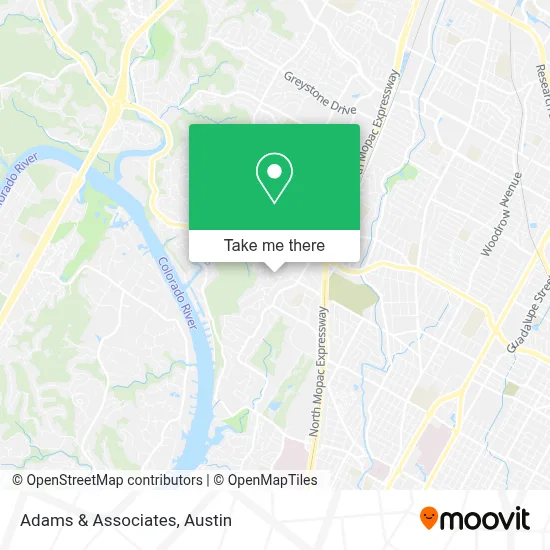 Adams & Associates map