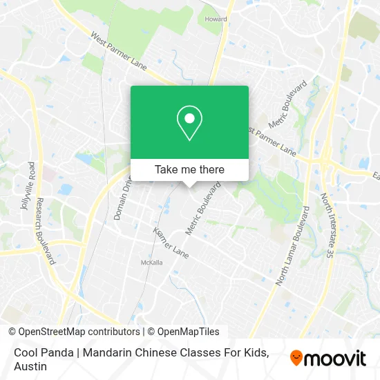 Cool Panda | Mandarin Chinese Classes For Kids map