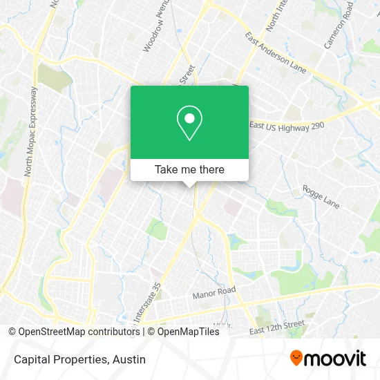 Capital Properties map