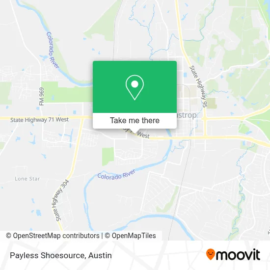 Payless Shoesource map