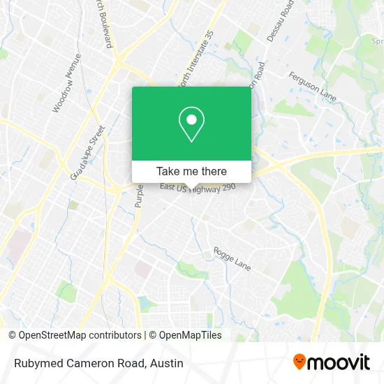 Rubymed Cameron Road map