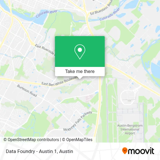 Data Foundry - Austin 1 map