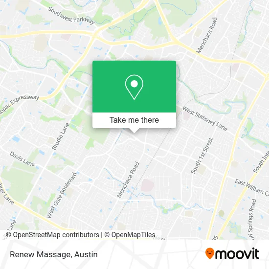 Renew Massage map