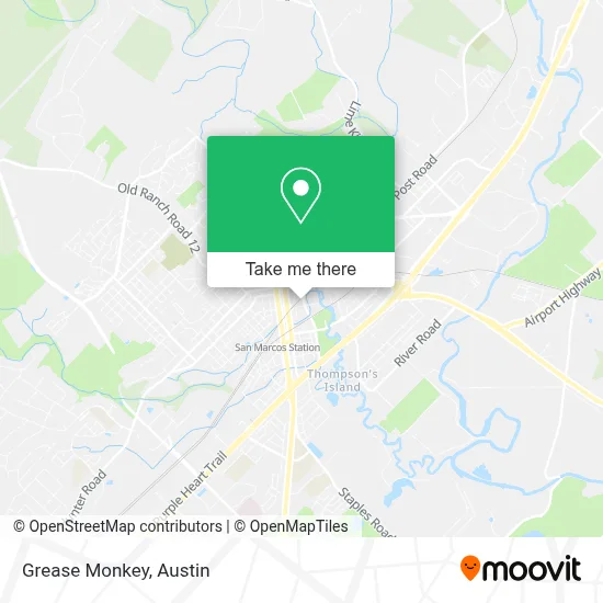 Grease Monkey map