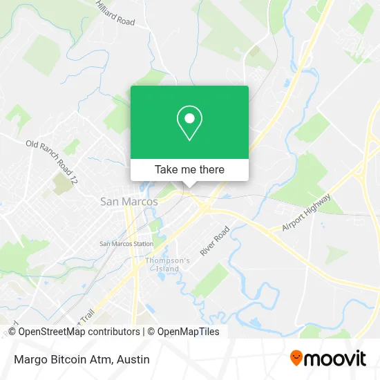 Margo Bitcoin Atm map