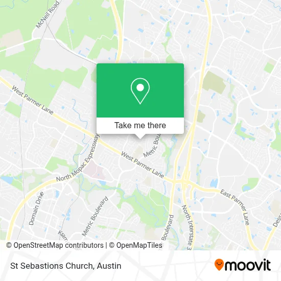 St Sebastions Church map