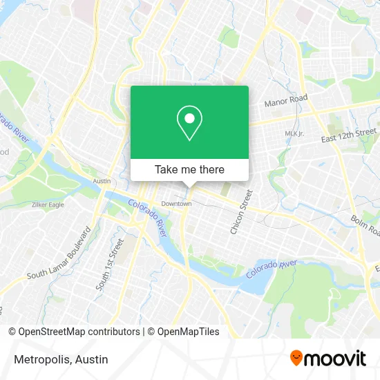 Metropolis map