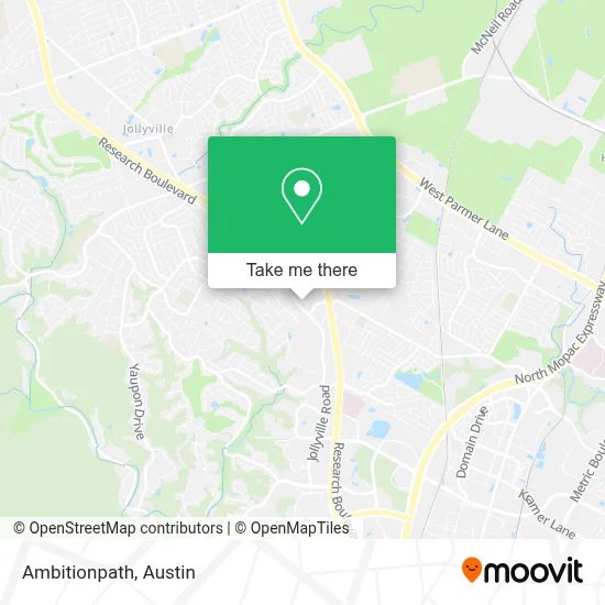 Ambitionpath map