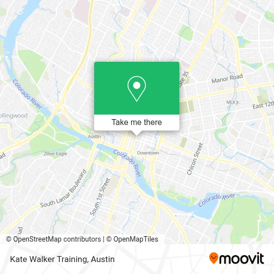 Kate Walker Training map