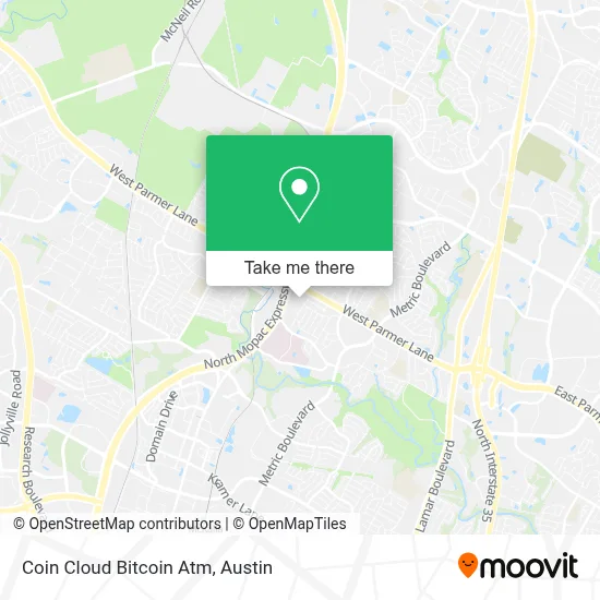Coin Cloud Bitcoin Atm map