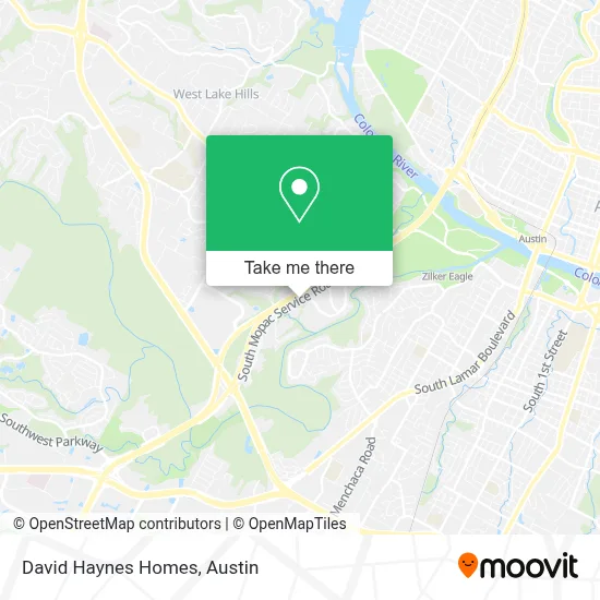 David Haynes Homes map