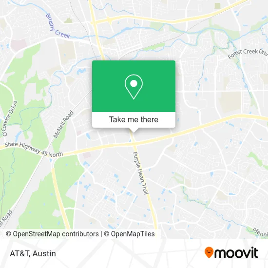 At&T map