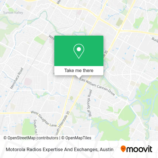 Motorola Radios Expertise And Exchanges map