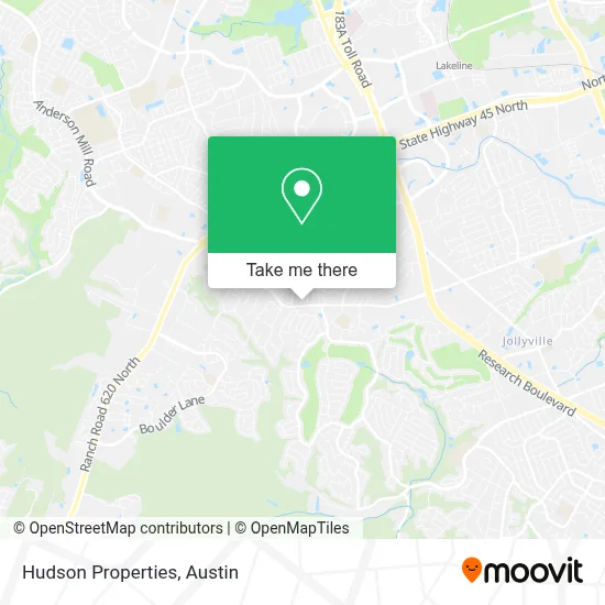 Hudson Properties map