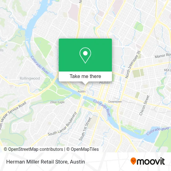 Herman Miller Retail Store map