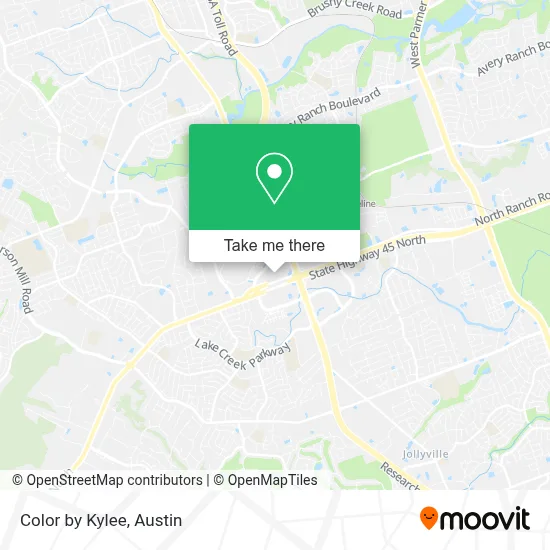 Color by Kylee map