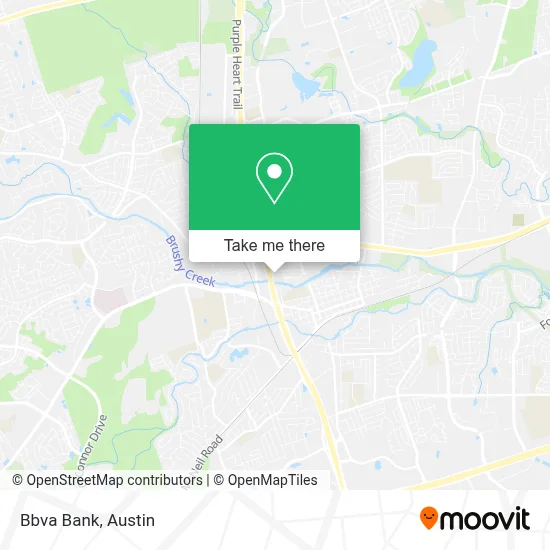 Bbva Bank map