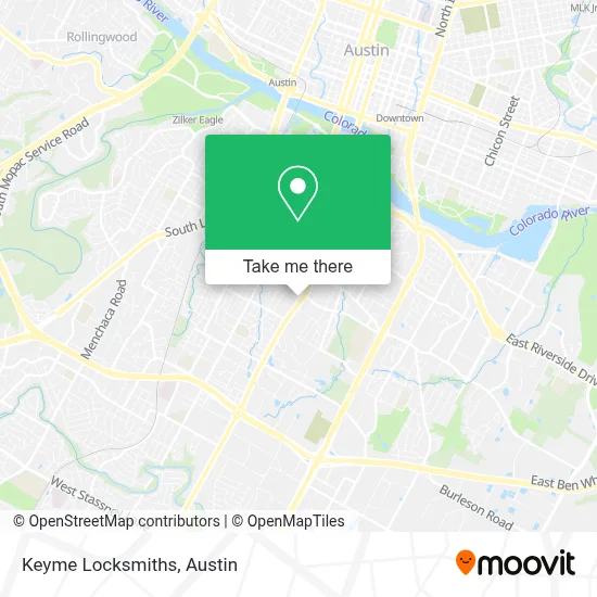 Keyme Locksmiths map