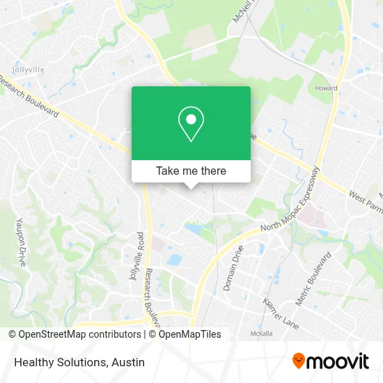 Healthy Solutions map