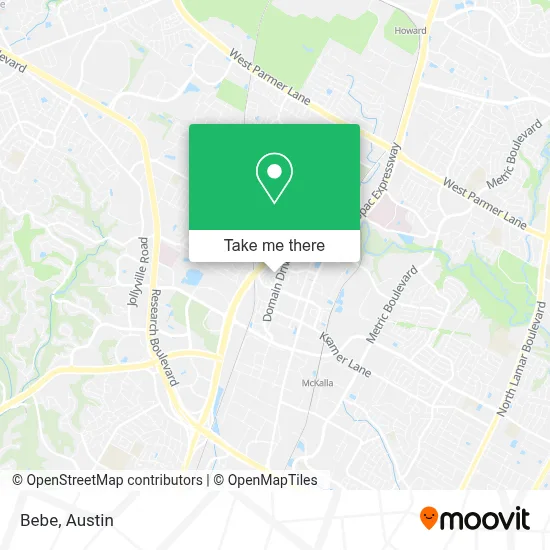 Bebe map
