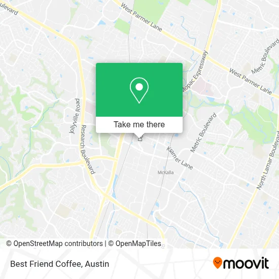 Best Friend Coffee map