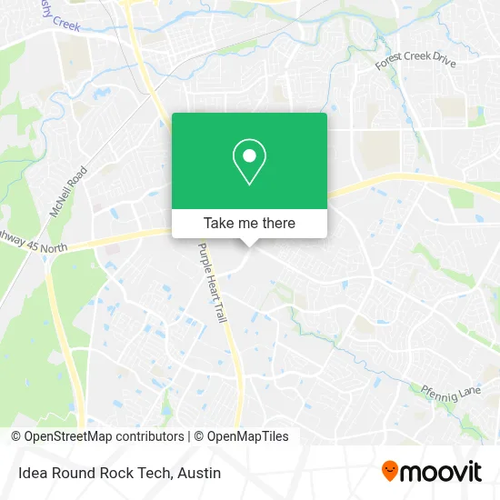 Idea Round Rock Tech map