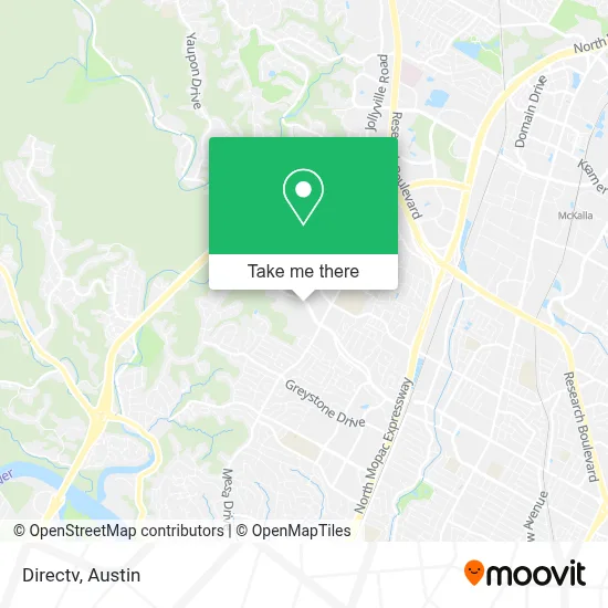 Directv map