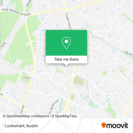 Locksmart map