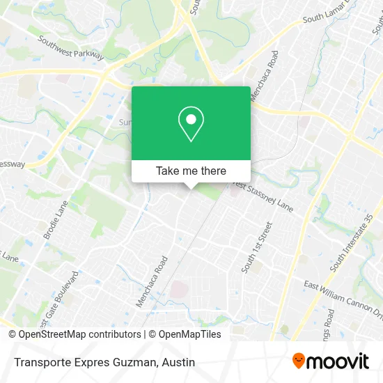 Transporte Expres Guzman map