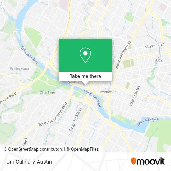 Gm Culinary map