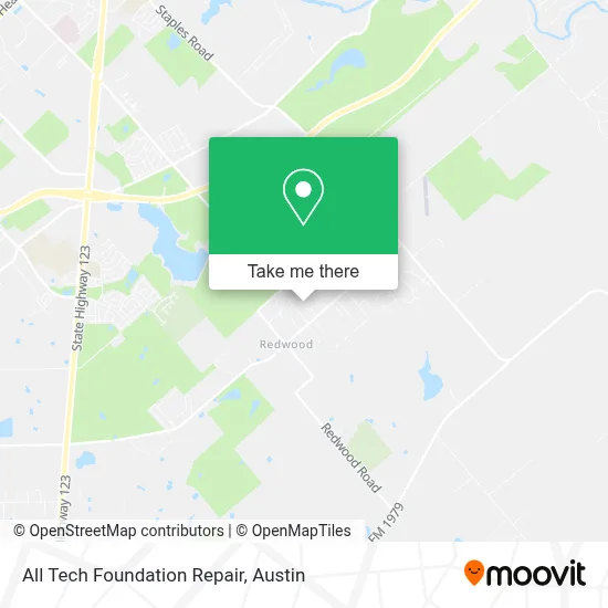 All Tech Foundation Repair map