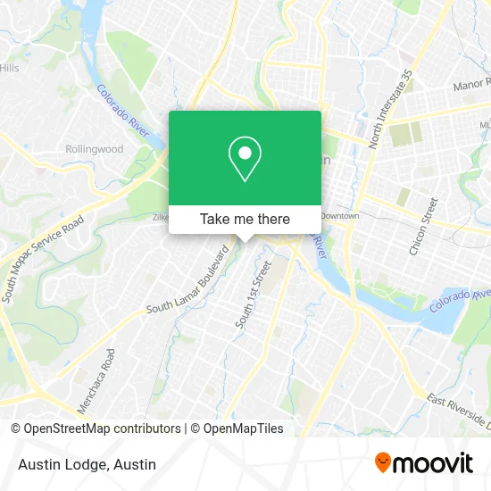 Austin Lodge map