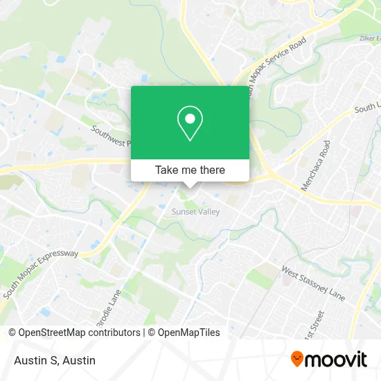 Austin S map