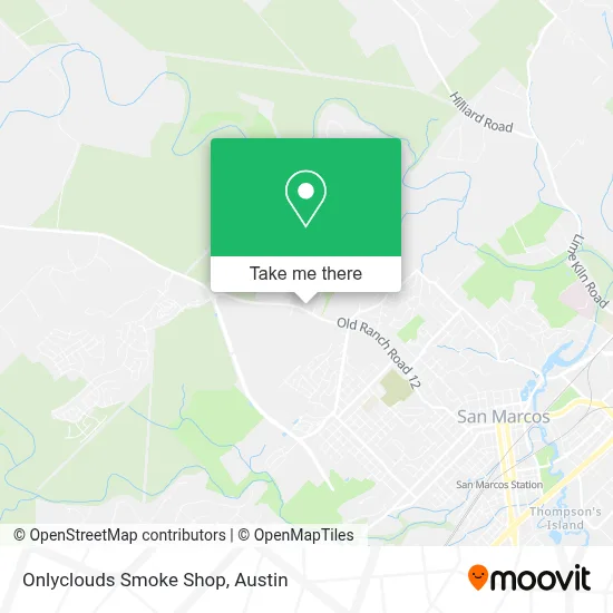 Onlyclouds Smoke Shop map