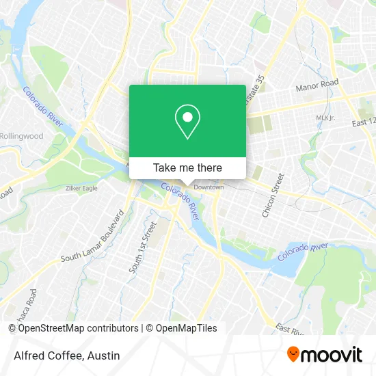 Alfred Coffee map