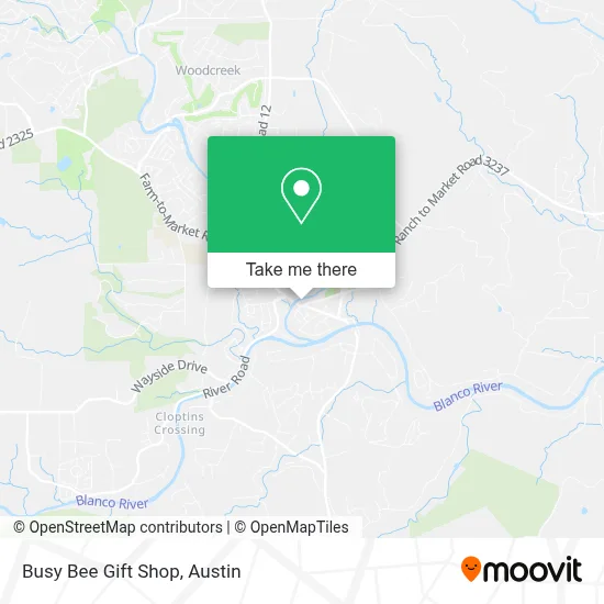 Busy Bee Gift Shop map