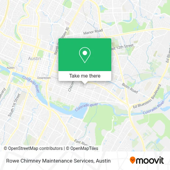 Rowe Chimney Maintenance Services map