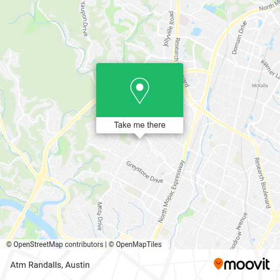 Atm Randalls map