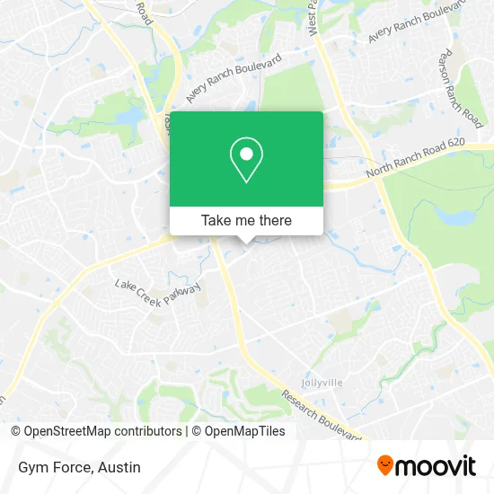 Gym Force map