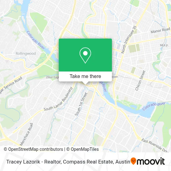 Tracey Lazorik - Realtor, Compass Real Estate map