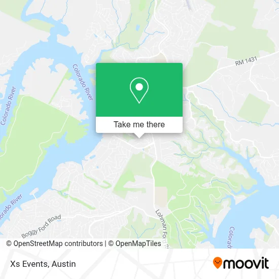 Xs Events map