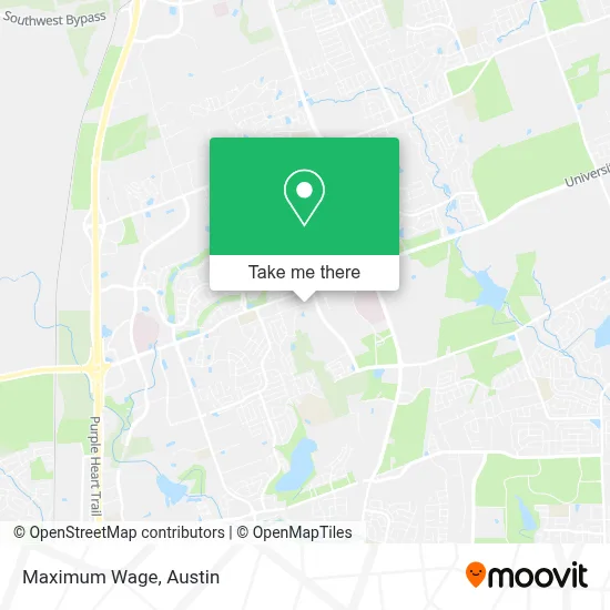Maximum Wage map